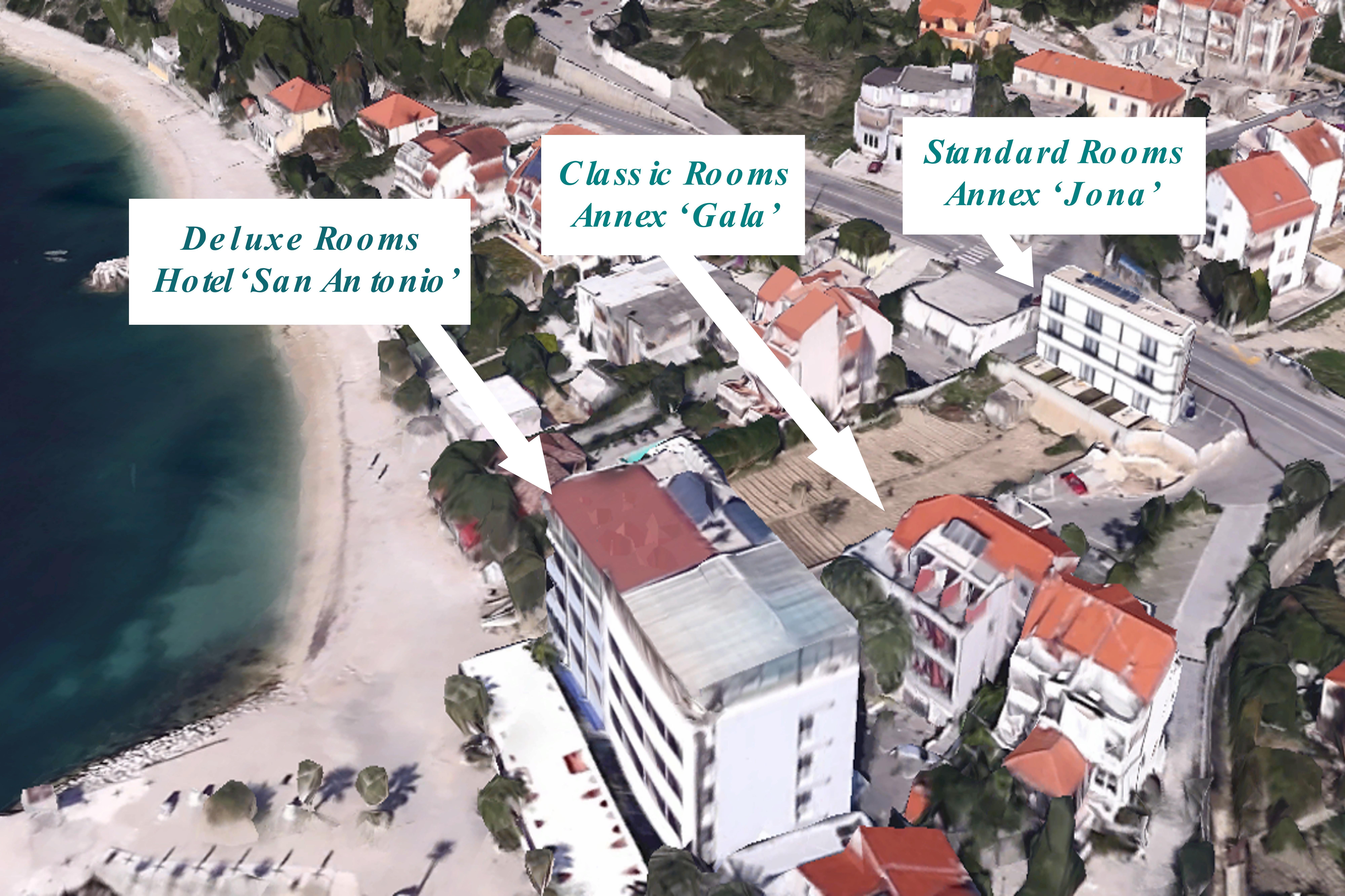 Hotel San Antonio Podstrana Luaran gambar